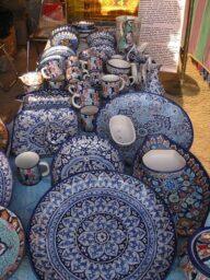 Blue Pottery from Multan