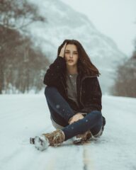 Snow Senior Pictures
