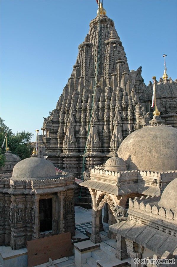 Jain Temples in Palitana, Gujarat. Palitana